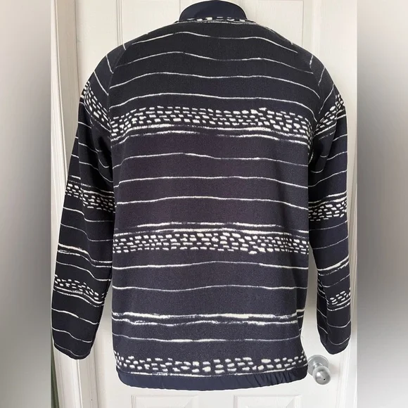 Mens The North Face Printed Gordon Lyons Quarter Zip Fleece Pullover Medium - Picture 6 of 13